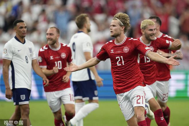 ：歐洲盃-凱恩破門 鉄腰驚天世界波!英格蘭1-1丹麥